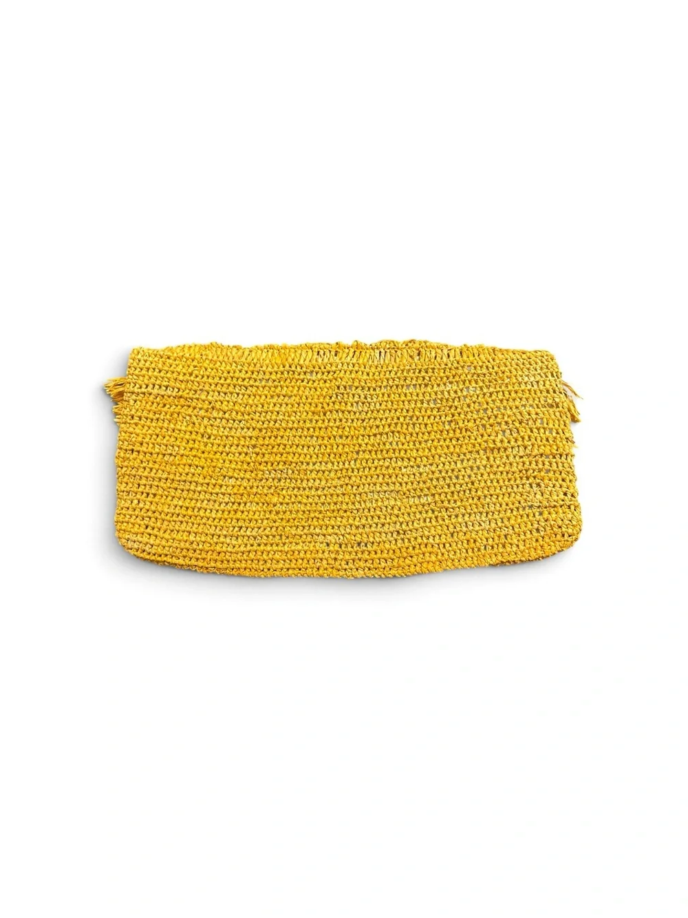 mar Y sol Giselle Small Raffia Clutch